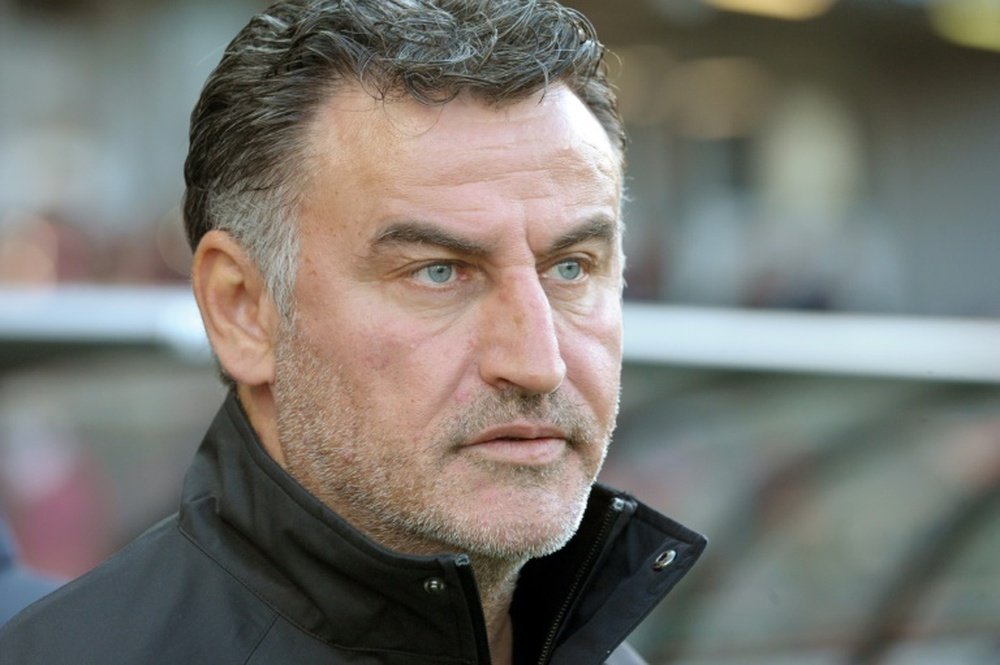 Galtier returns to the club he represented as a player. AFP