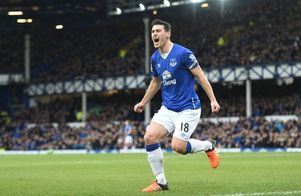 West Brom are believed to be closing in on a move for Everton midfielder Gareth Barry. AFP