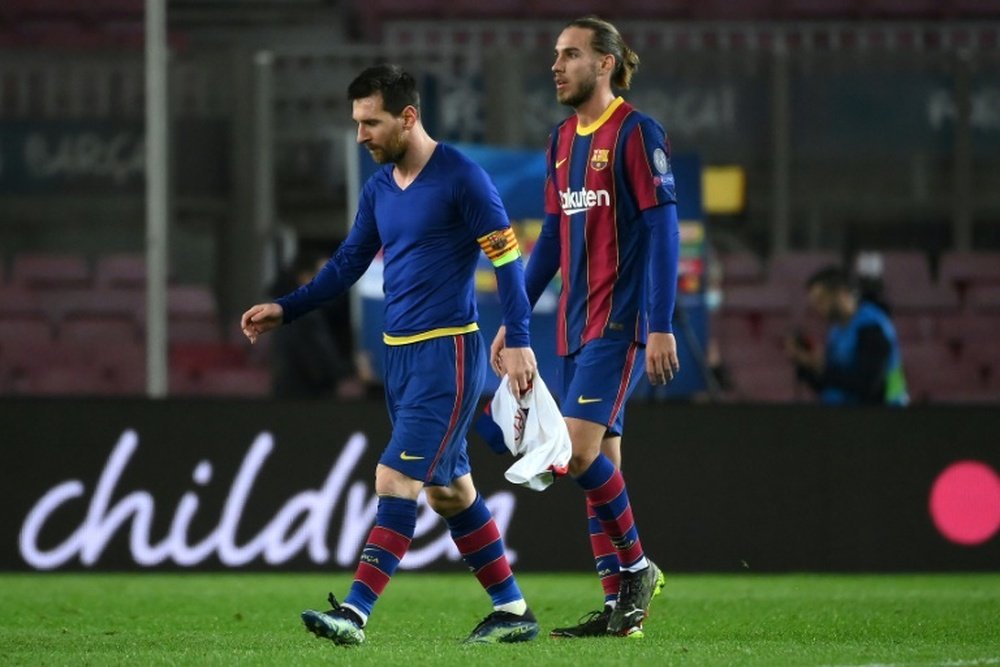 Rivaldo acredita que Messi deixará o Barcelona. AFP