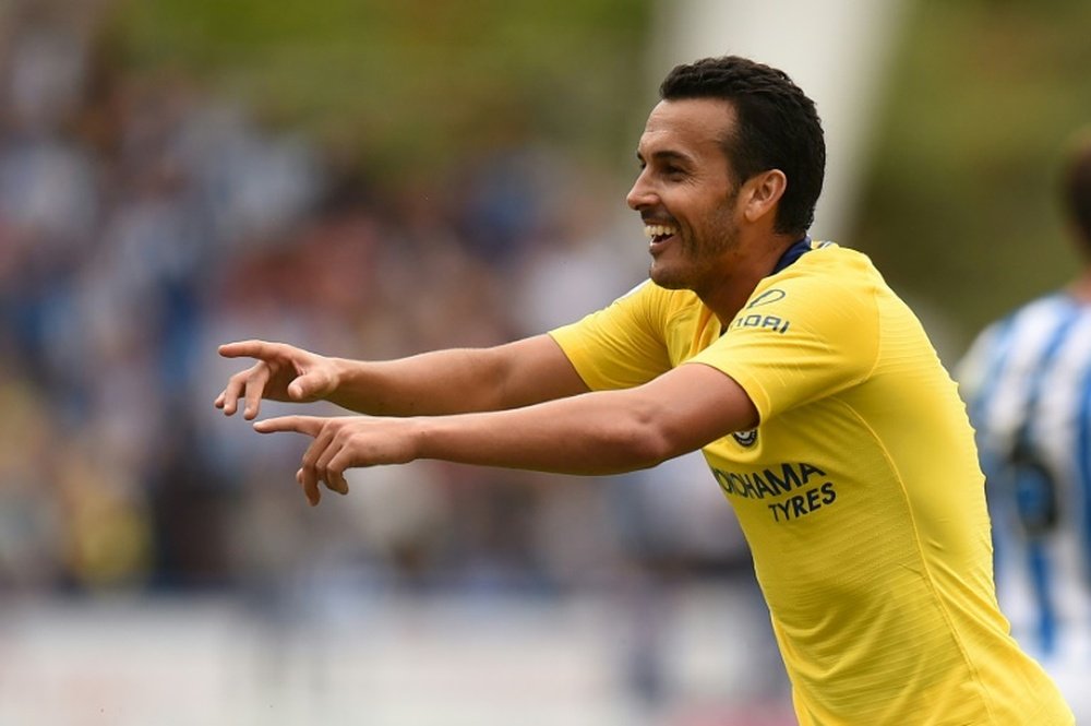 Pedro Rodriguez has once again professed his love for FC Barcelona. AFP