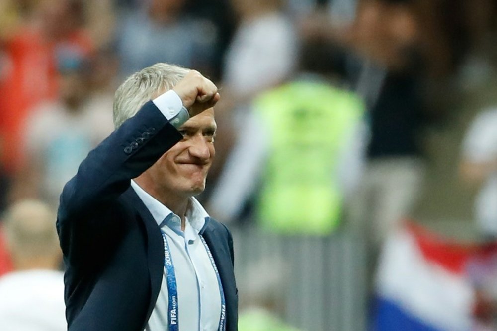 Deschamps hailed his side's resilience. AFP