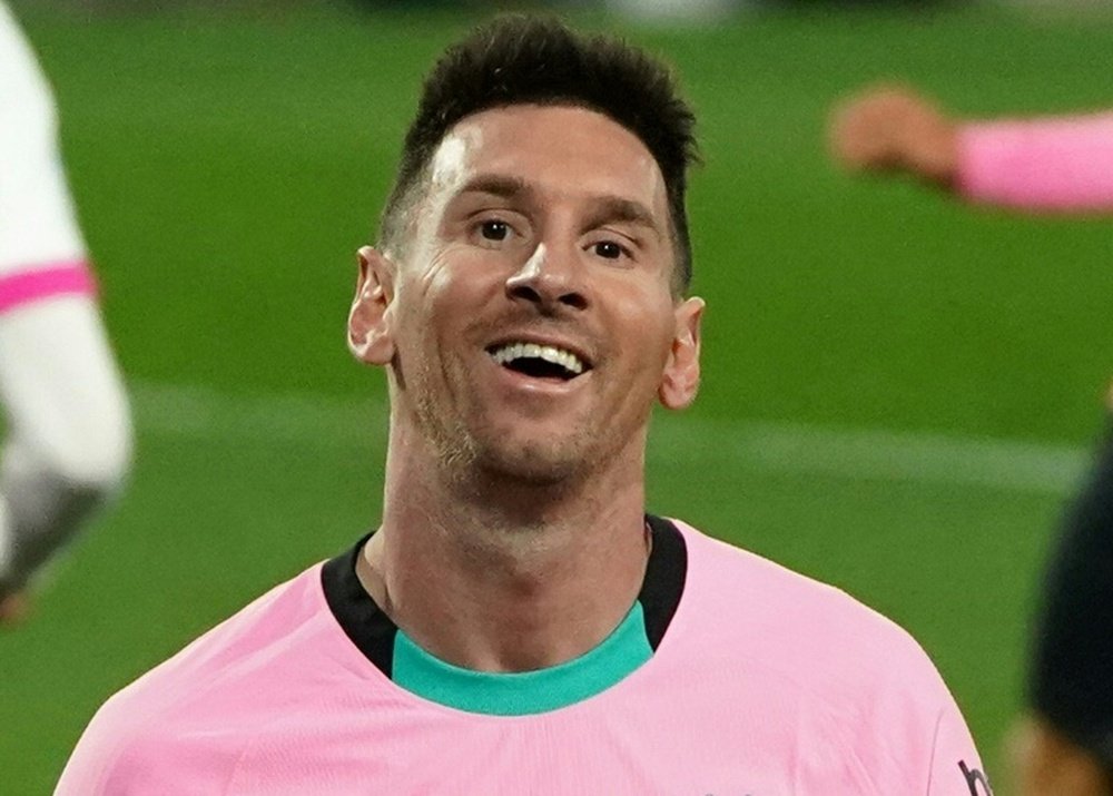 Messi no estará ante el Eibar. AFP