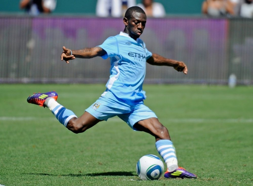 Shaun Wright-Phillips, pictured in action on July 24, 2011, is to be reunited with his brother Bradley after signing for Major League Soccer outfit the New York Red Bulls
