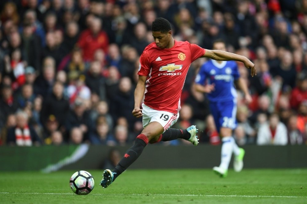Rashford scored the opener and completed a good game against Chelsea.