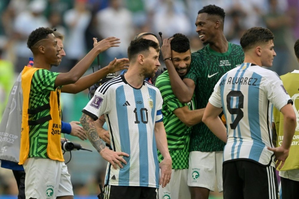 Lionel Messi's Argentina have a chance to turn things around against Mexico. AFP