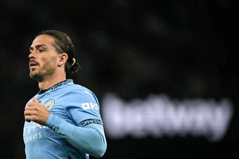 Grealish, un problema para el City. AFP