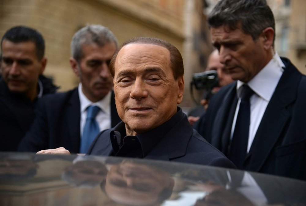 Berlusconi está bastante insatisfeito com os últimos resultados do Milan. AFP