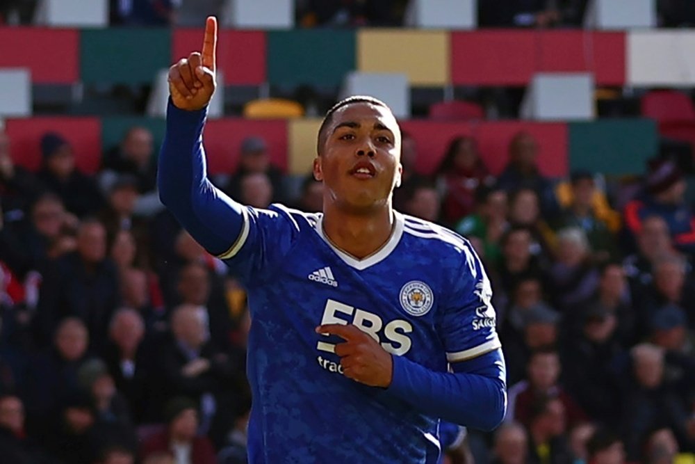 Tielemans is close to moving to Man Utd. AFP