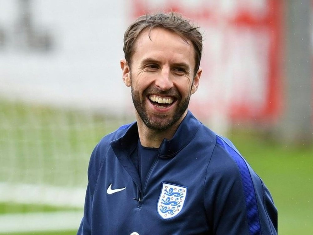 Southgate oversaw four matches as interim manager. AFP