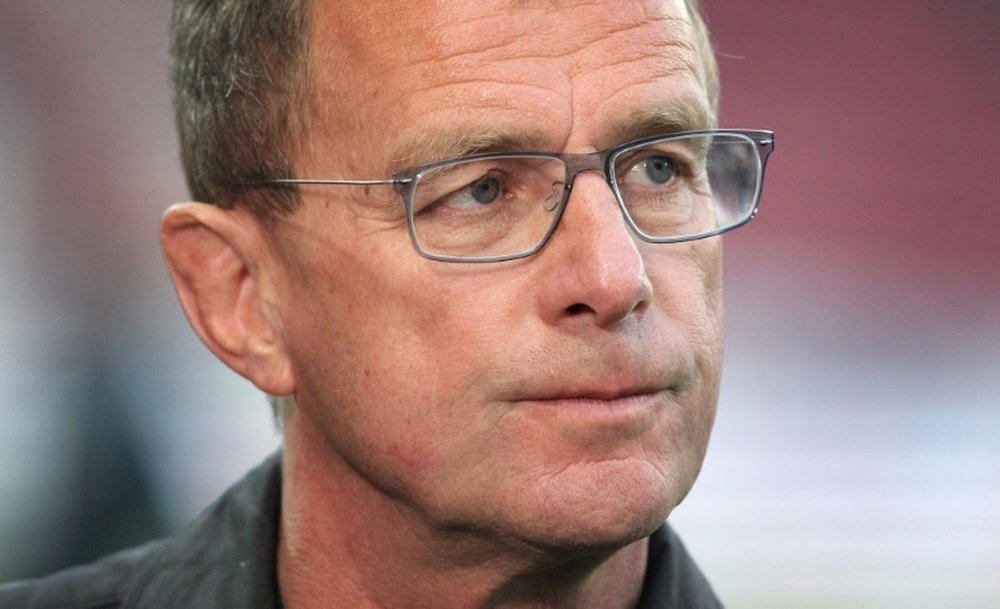 Rangnick is the favourite to take over the German team. AFP