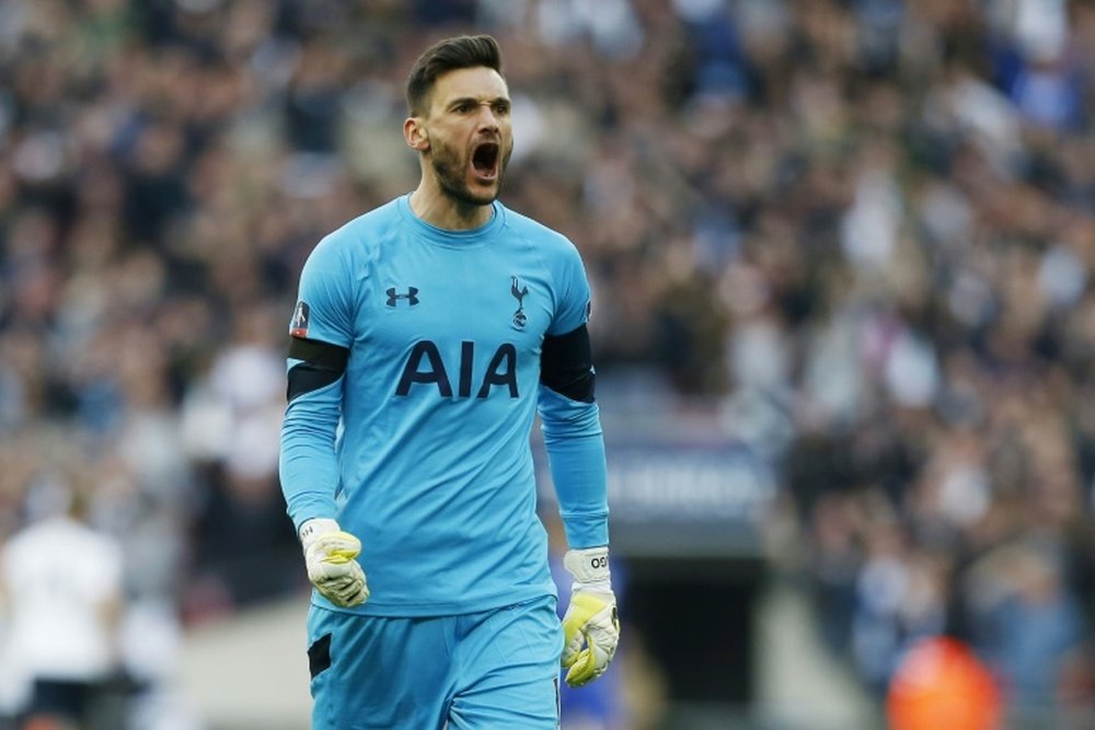 Lloris is disappointed by Tottenham's lack of progress in Europe. AFP