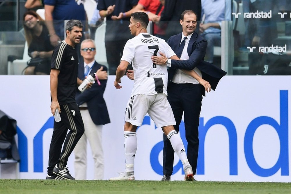 El gol de Cristiano fue una de las cosas más destacadas del fin de semana. AFP