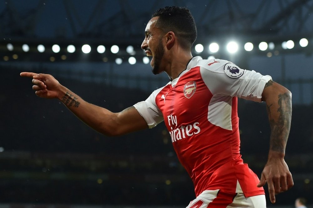 Walcott scored once and created three more on Thursday. AFP