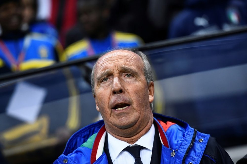 Zola says that Ventura must be sacked after Italy's failure to qualify for the World Cup. AFP