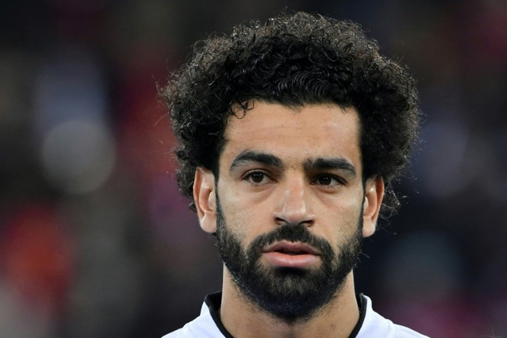 Salah will have to settle for a substitute appearance. AFP