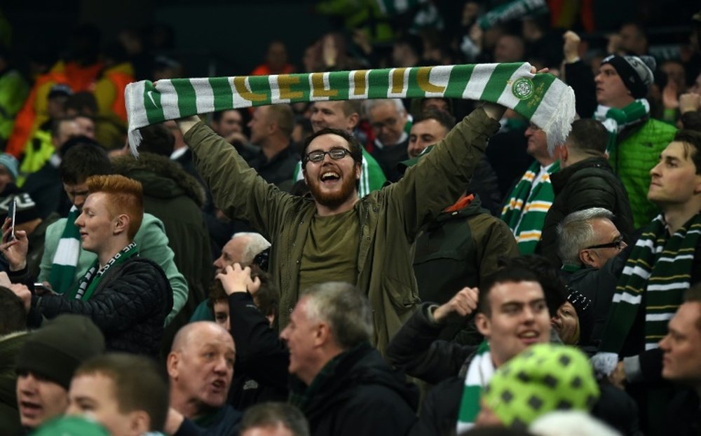 Celtic restored their 11-point advantage at the top of the Scottish Premiership. AFP