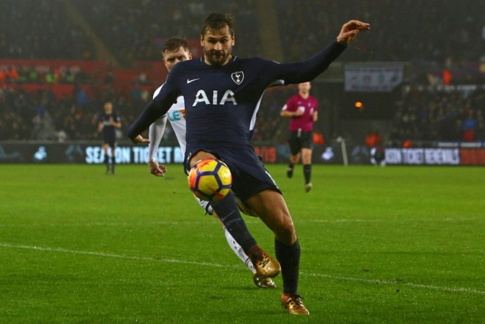 Llorente saldrá del Tottenham este verano. AFP