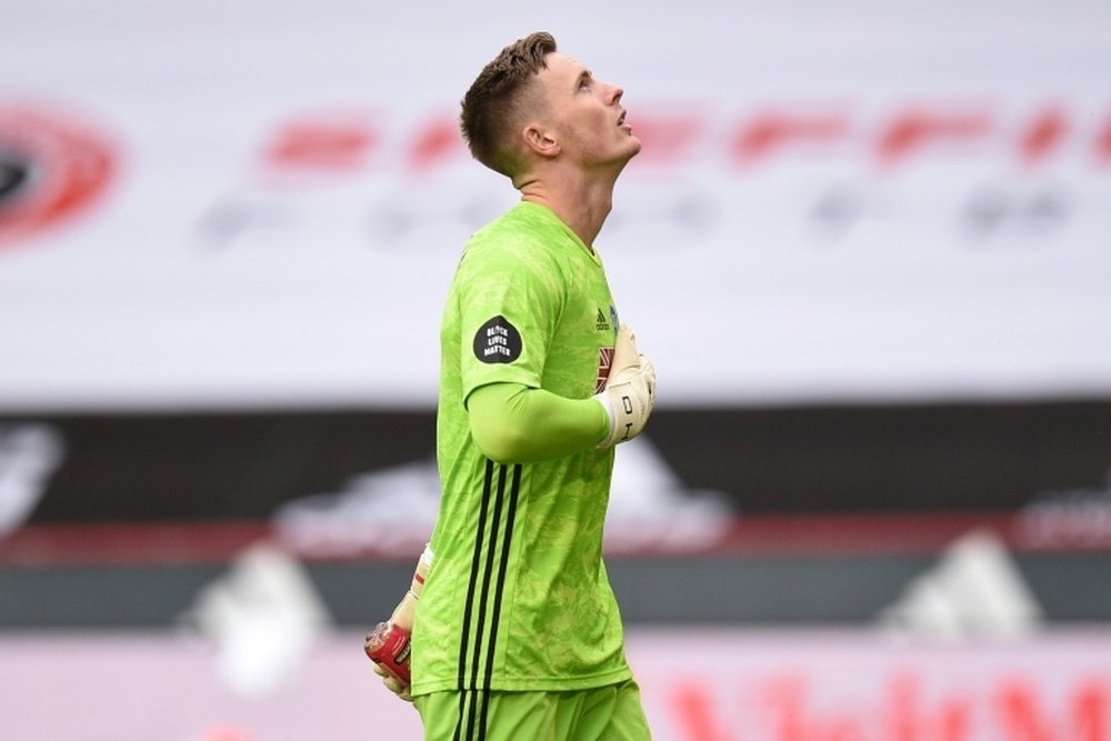Dean Henderson is looking for game time. AFP