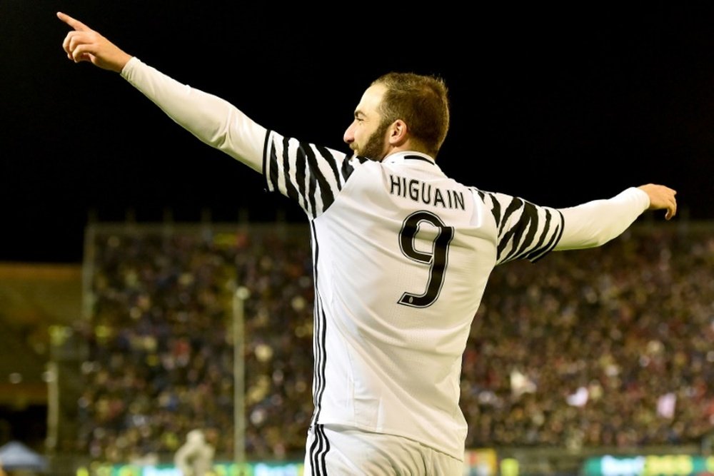 Juventus forward Gonzalo Higuain