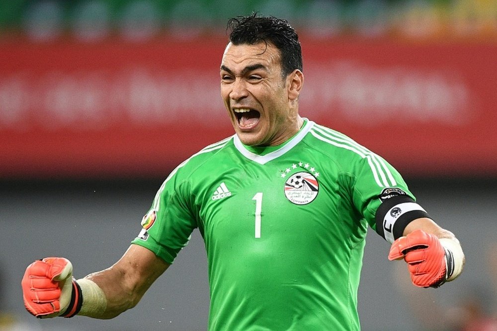 El-Hadary veut faire l'histoire de la Coupe du monde. AFP