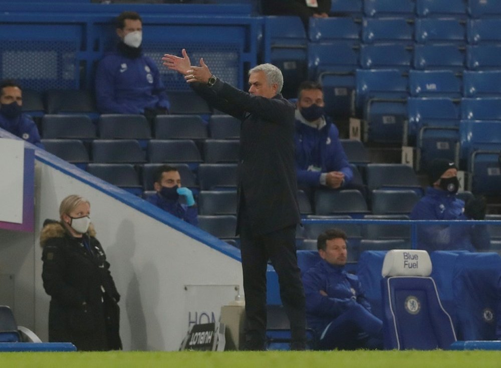 Tottenham manager Jose Mourinho defended Lloris. AFP