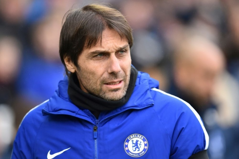 Antonio Conte feels there is 'too much speculation' around him and Chelsea. AFP