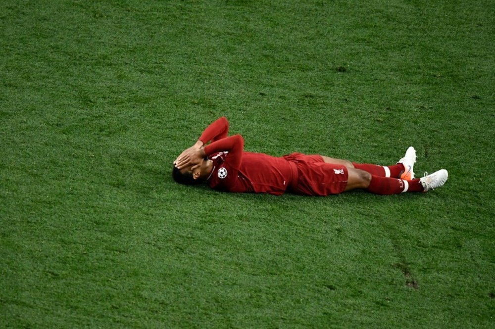 Virgil van Dijk's injury is worse than initially feared. AFP