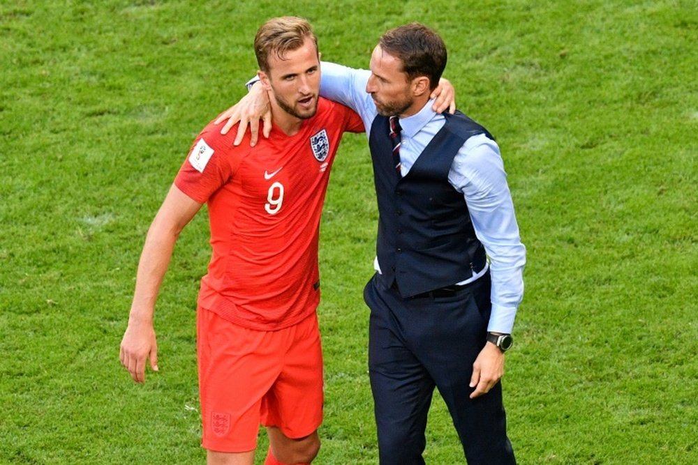 Southgate has revealed that he has a tight bond with the England squad. AFP
