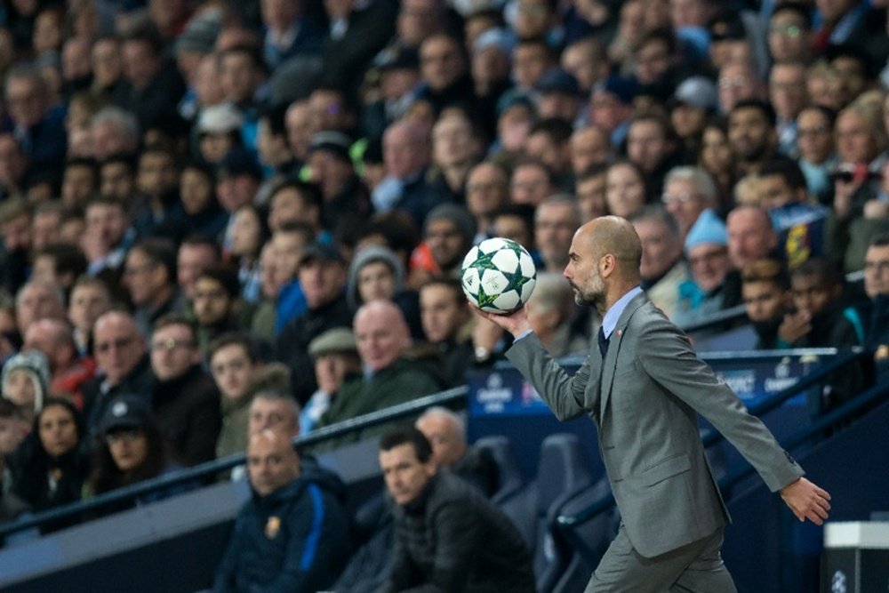 Josep Guardiola a une liste de joueurs dont il ne veut pas l'an prochain. AFP