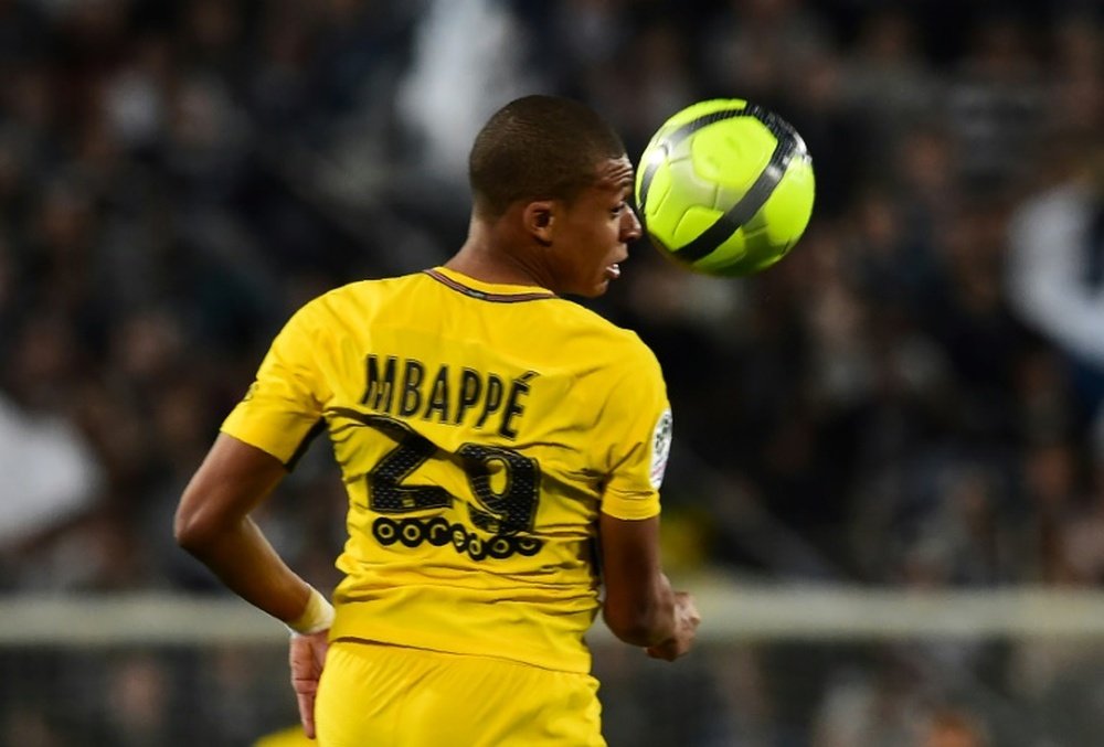 Mbappe will face off against a former acquaintance. AFP