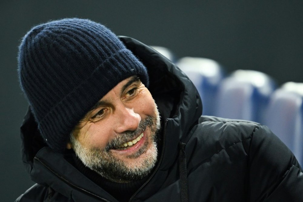 Guardiola quer outra Champions. AFP
