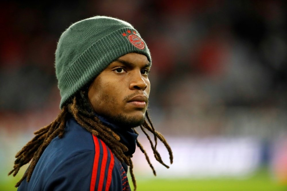 Renato Sanches ne tient plus. AFP