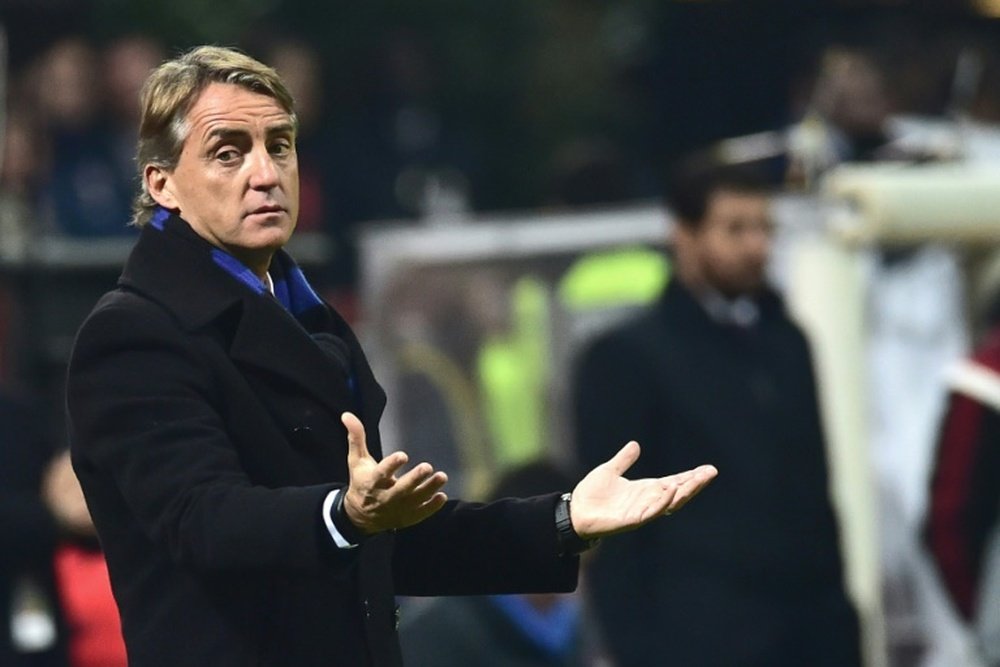 Mancini no entrenará al Leicester. AFP