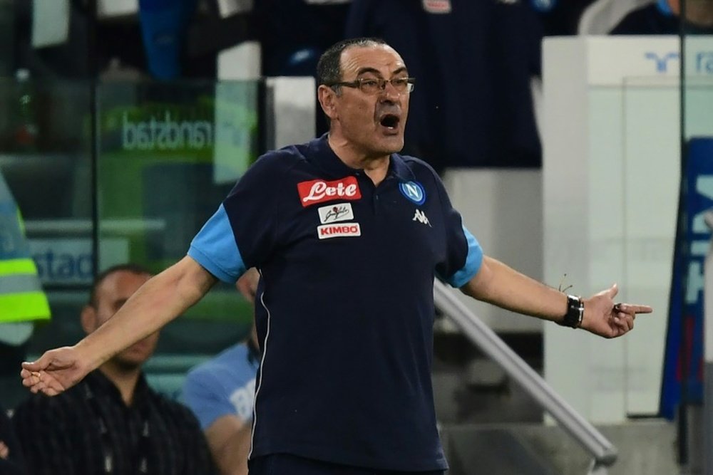 Sarri is the latest manager to take charge at Chelsea. AFP