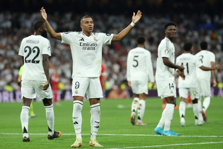 Mbappé, con el Madrid