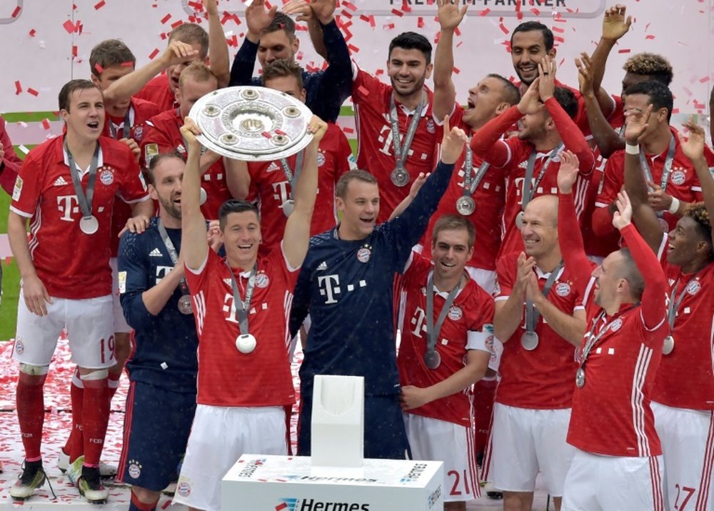 Bayern's Bundesliga dominance has been orchestrated by some of the greatest players of all time. AFP