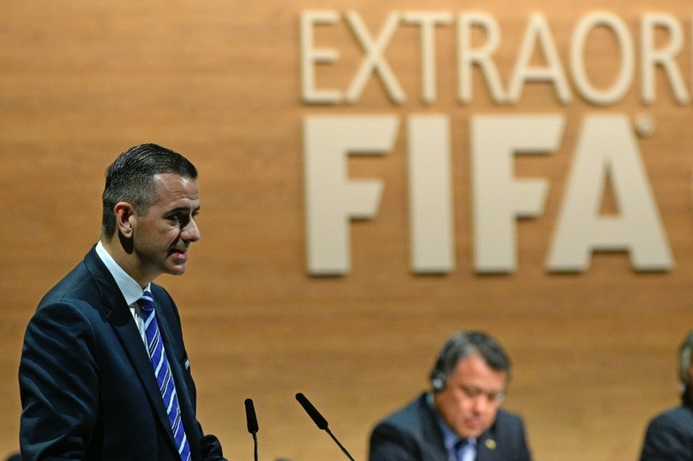 El alemán Markus Kattner, secretario general adjunto de la FIFA, ha sido cesado de su cargo. AFP