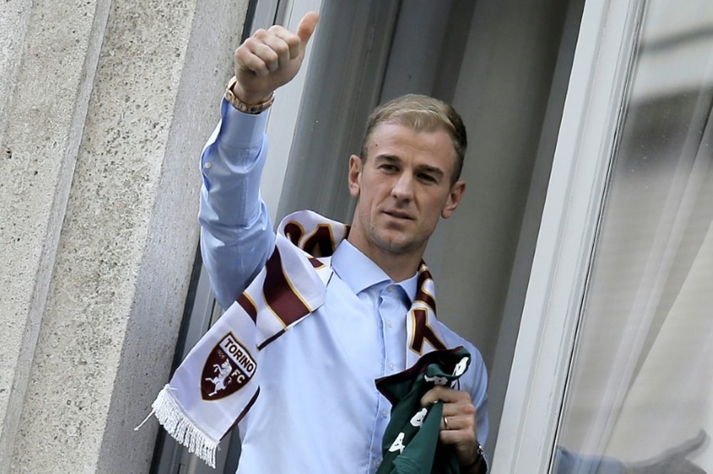 Joe Hart's balcony parade looks normal compared to some of these! AFP