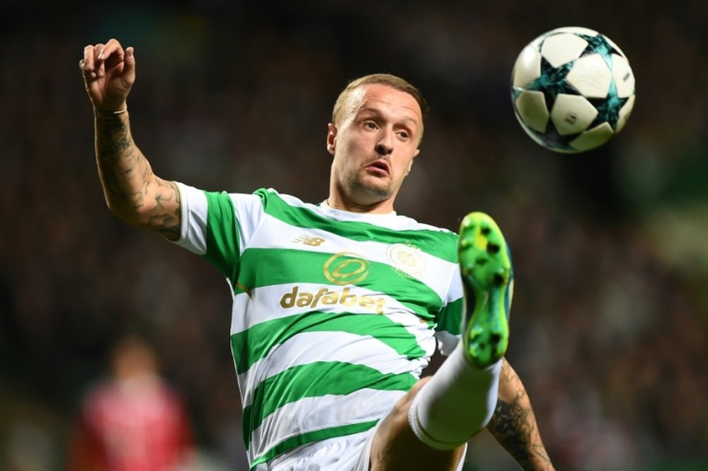 Griffiths scored the winner for Celtic. AFP