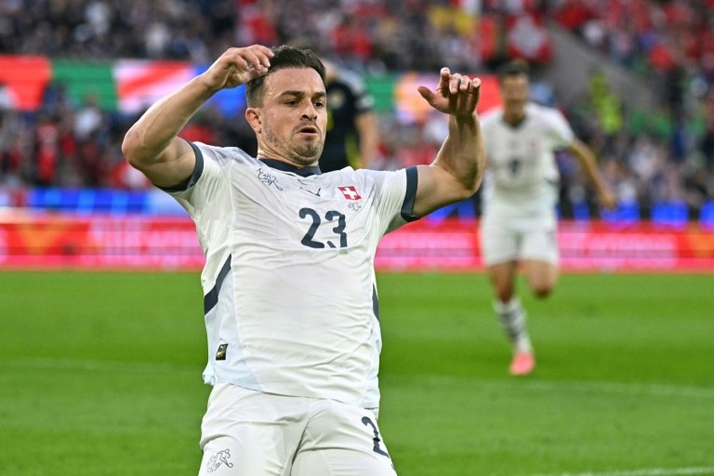 Shaqiri se retira del fútbol internacional. AFP