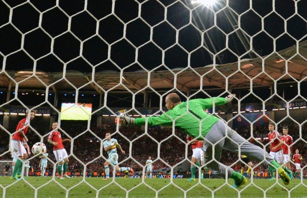 Kiraly, héroe de la Eurocopa. AFP