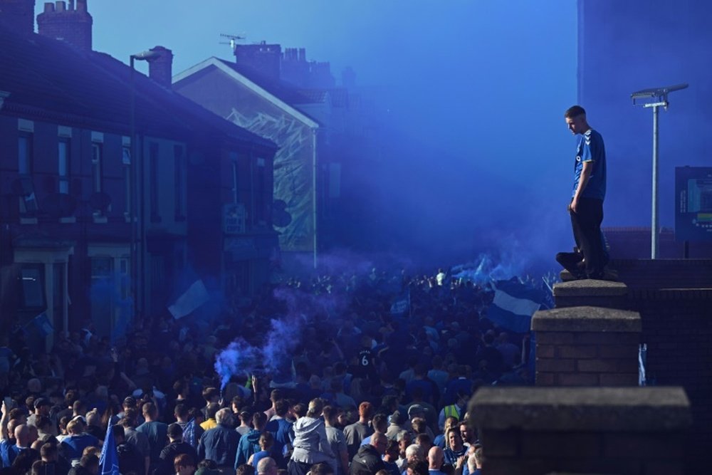 Cambian la sanción del Everton. AFP