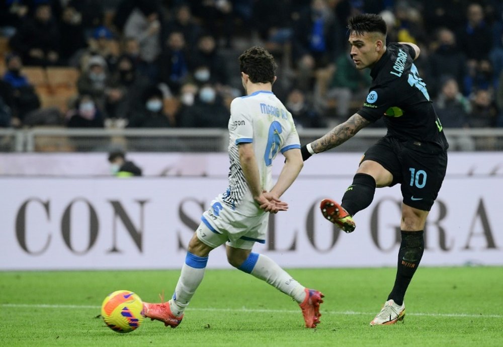 El Inter ha ganado 3-2 al Nápoles. AFP/Archivo