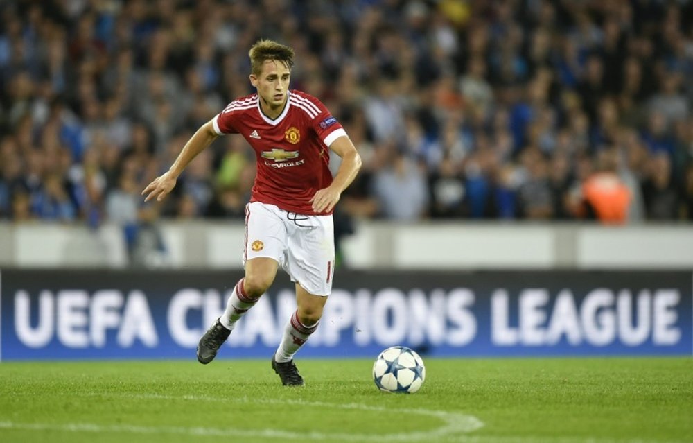 Manchesters Adnan Januzaj, pictured in action on August 26, 2015, has joined Borussia Dortmund on loan for a season