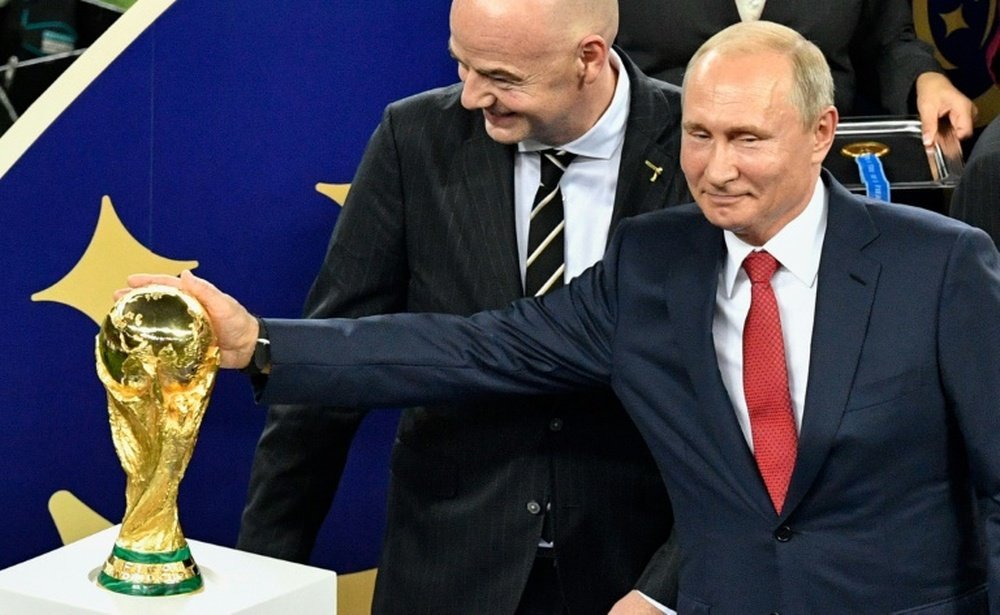 Putin salió favorecido del Mundial de Rusia. EFE