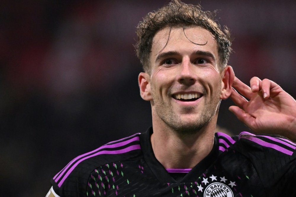 Goretzka's contract with the Bavarian giants expires in 2026. AFP