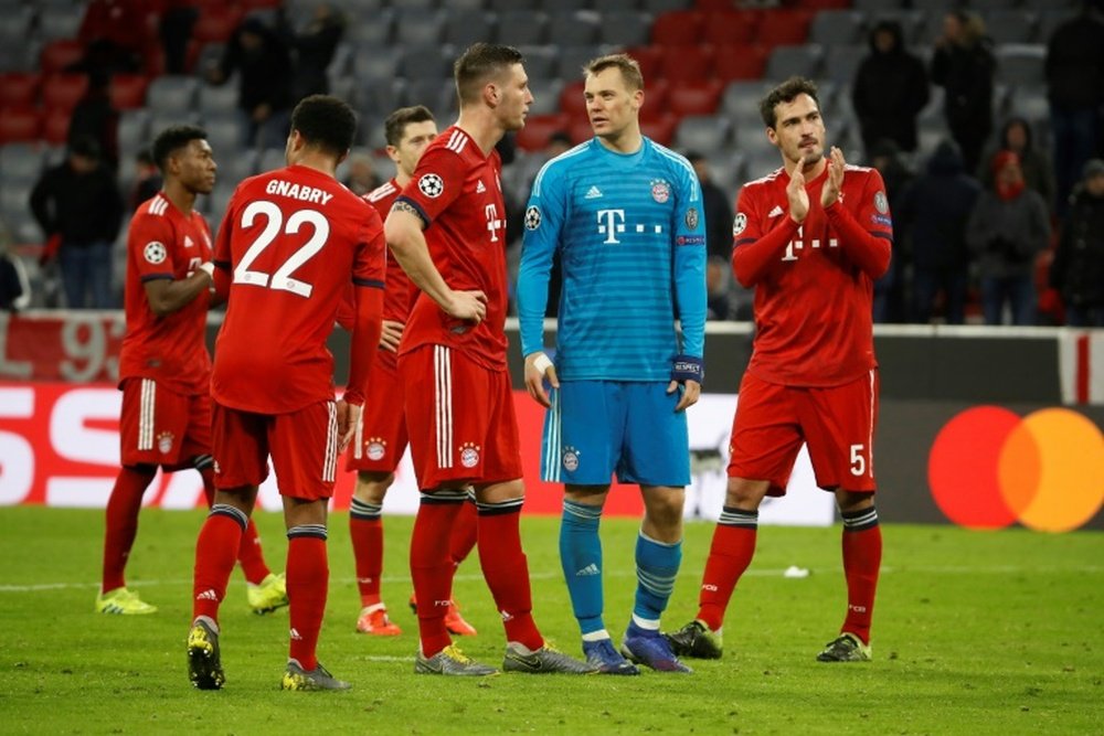 El Bayern quiere aportar su granito de arena a la causa. AFP