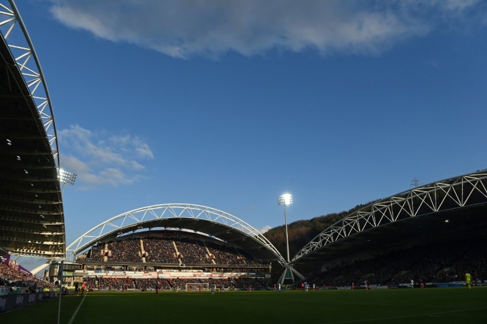 El Huddersfield, al límite. AFP