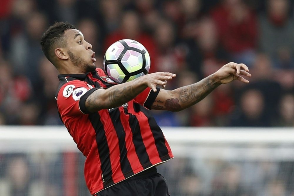 Joshua King scored his first goal of the season on Tuesday night. AFP