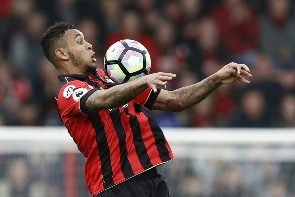 Joshua King scored his first goal of the season on Tuesday night. AFP